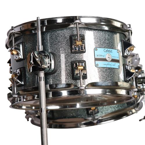 BATERIA ACUSTICA CAFEKIT 4PCS/HARDWARE AZUL SPARKLE - DESC