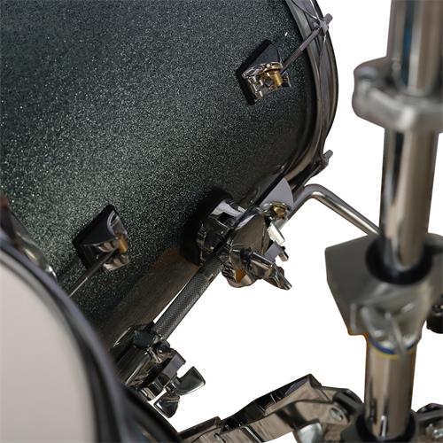 BATERIA ACUSTICA CAFEKIT 4PCS/HARDWARE AZUL SPARKLE - DESC