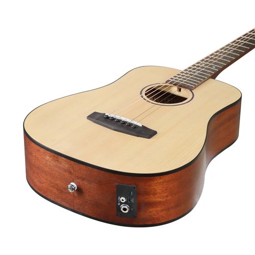 GUITARRA ELECTROACUSTICA EARTH GO OPEN PORE CON ESTUCHE - DESC