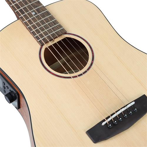 GUITARRA ELECTROACUSTICA EARTH GO OPEN PORE CON ESTUCHE - DESC