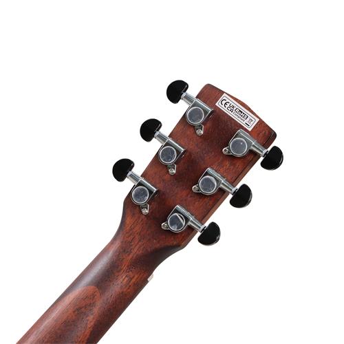 GUITARRA ELECTROACUSTICA EARTH GO OPEN PORE MARRON BURST CON ESTUCHE - DESC