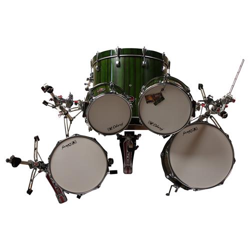 BATERIA ACUSTICA EQUALIZER 220 5PCS/HARDWARE LAQUEADO VERDE ESMERALDA - DESC