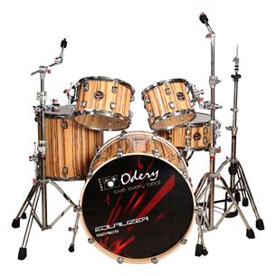 BATERIA ACUSTICA EQUALIZER 220 5PCS/HARDWARE LAQUEADO NATURAL PURO - DESC