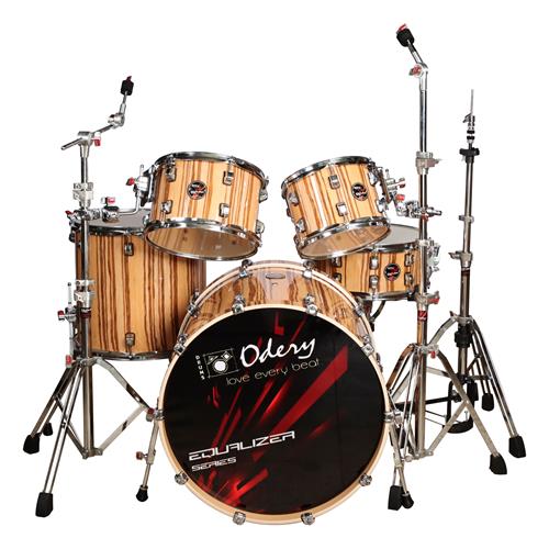 BATERIA ACUSTICA EQUALIZER 220 5PCS/HARDWARE LAQUEADO NATURAL PURO - DESC