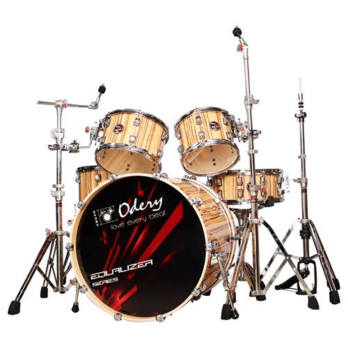 BATERIA ACUSTICA EQUALIZER 220 5PCS/HARDWARE LAQUEADO NATURAL PURO - DESC