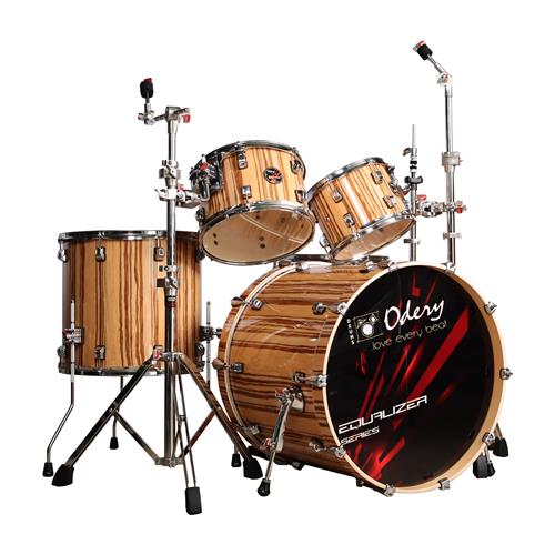 BATERIA ACUSTICA EQUALIZER 220 5PCS/HARDWARE LAQUEADO NATURAL PURO - DESC