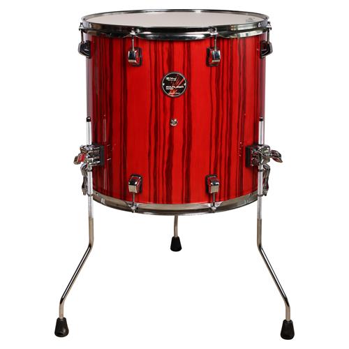 BATERIA ACUSTICA EQUALIZER 220 5PCS/HARDWARE LAQUEADO ROJO PURO - DESC