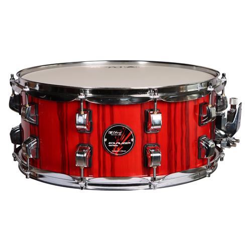 BATERIA ACUSTICA EQUALIZER 220 5PCS/HARDWARE LAQUEADO ROJO PURO - DESC