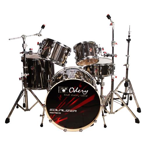 BATERIA ACUSTICA EQUALIZER 220 5PCS/HARDWARE LAQUEADO NEGRO - DESC