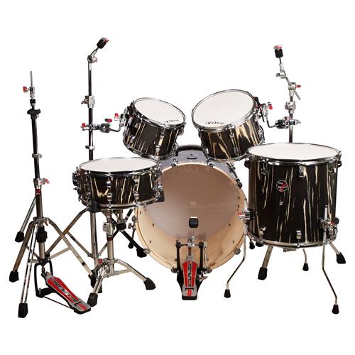 BATERIA ACUSTICA EQUALIZER 220 5PCS/HARDWARE LAQUEADO NEGRO - DESC