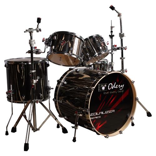 BATERIA ACUSTICA EQUALIZER 220 5PCS/HARDWARE LAQUEADO NEGRO - DESC