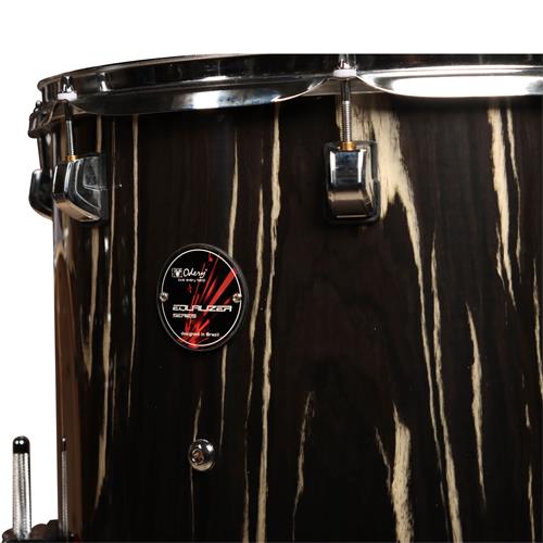 BATERIA ACUSTICA EQUALIZER 220 5PCS/HARDWARE LAQUEADO NEGRO - DESC