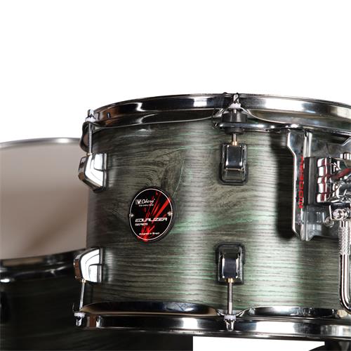 BATERIA ACUSTICA EQUALIZER 220 5PCS/HARDWARE LAMINADO VERDE OCEANO - DESC