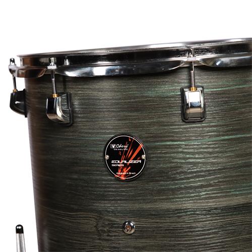 BATERIA ACUSTICA EQUALIZER 220 5PCS/HARDWARE LAMINADO VERDE OCEANO - DESC