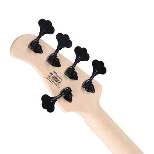 BAJO ELECTRICO 5 CUERDAS MARRON ANTIGUO BURST CON ESTUCHE - DESC