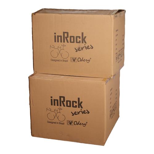 BATERIA ACUSTICA INROCK 220 5PCS/HARDWARE ROJO ATIGRADO - DESC