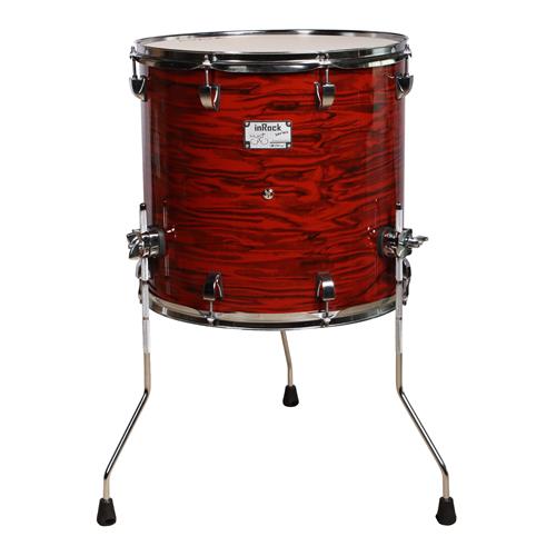 BATERIA ACUSTICA INROCK 220 5PCS/HARDWARE ROJO ATIGRADO - DESC