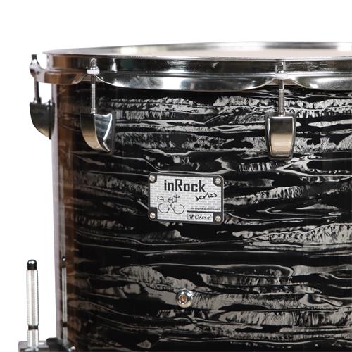 BATERIA ACUSTICA INROCK 220 5PCS/HARDWARE NEGRO ATIGRADO - DESC