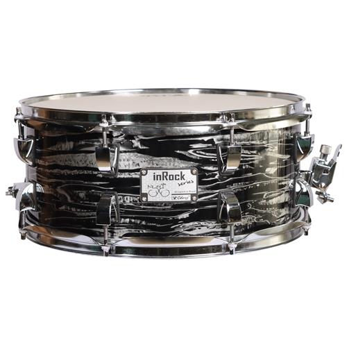 BATERIA ACUSTICA INROCK 220 5PCS/HARDWARE NEGRO ATIGRADO - DESC