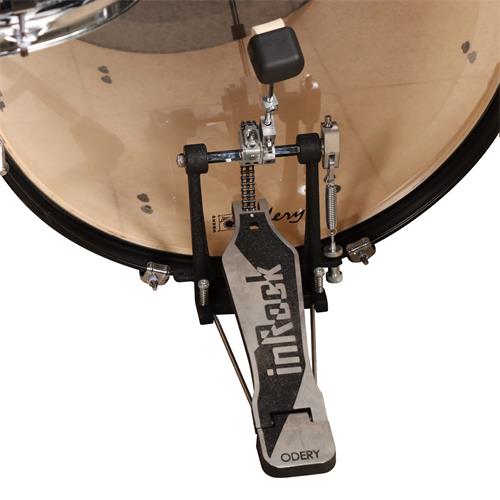 BATERIA ACUSTICA INROCK 220 5PCS/HARDWARE NEGRO ATIGRADO - DESC