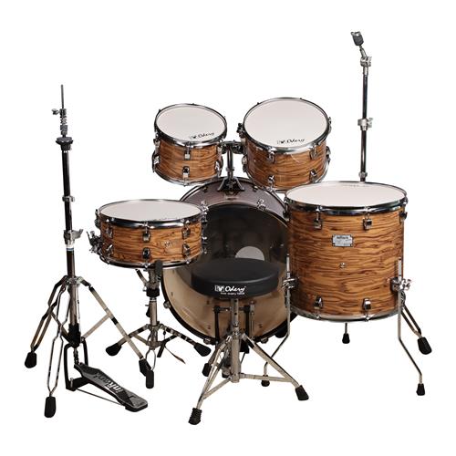 BATERIA ACUSTICA INROCK 220 5PCS/HARDWARE DORADO ATIGRADO - DESC