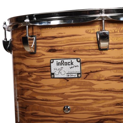 BATERIA ACUSTICA INROCK 220 5PCS/HARDWARE DORADO ATIGRADO - DESC