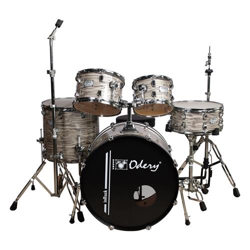 BATERIA ACUSTICA INROCK 220 5PCS/HARDWARE LUNAR ATIGRADO - DESC