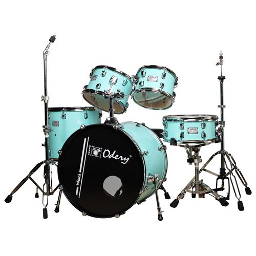 BATERIA ACUSTICA INROCK 220 5PCS/HARDWARE VERDE SURF - DESC