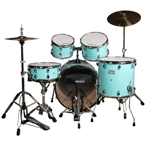 BATERIA ACUSTICA INROCK 220 5PCS/HARDWARE VERDE SURF - DESC
