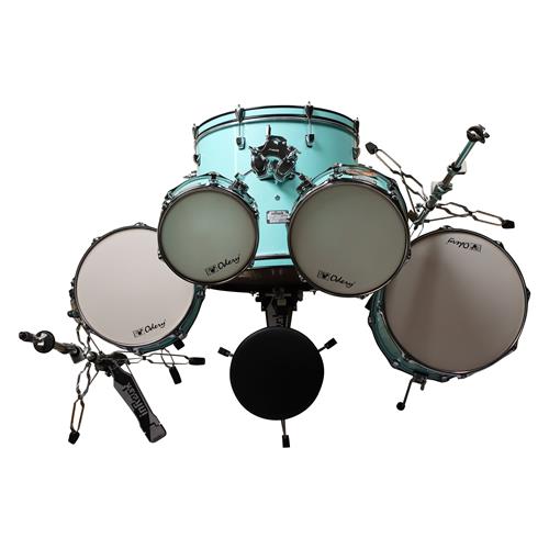 BATERIA ACUSTICA INROCK 220 5PCS/HARDWARE VERDE SURF - DESC