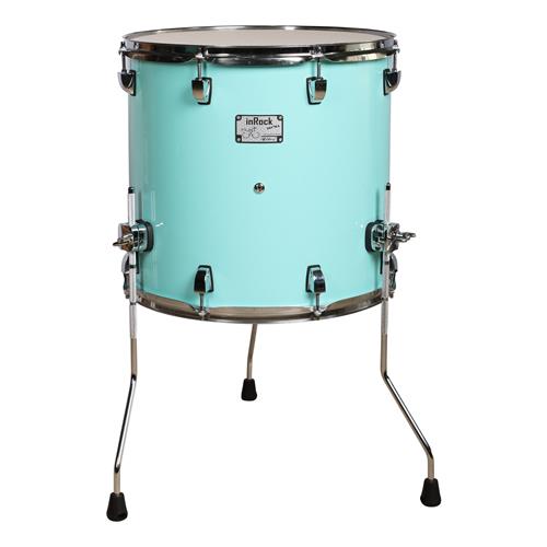 BATERIA ACUSTICA INROCK 220 5PCS/HARDWARE VERDE SURF - DESC