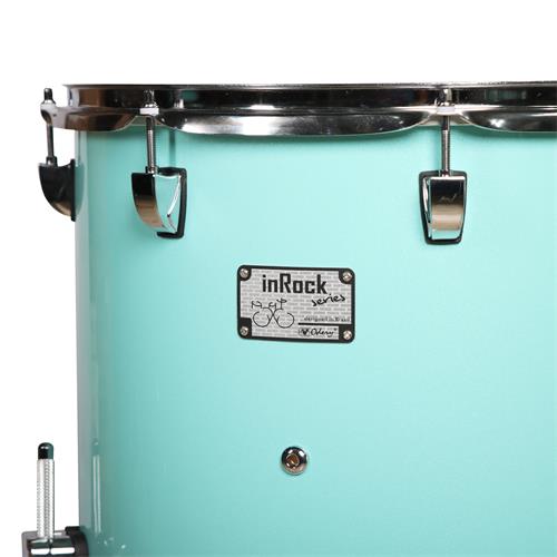 BATERIA ACUSTICA INROCK 220 5PCS/HARDWARE VERDE SURF - DESC