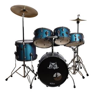 BATERIA ACUSTICA TIGER 180 5PCS/HARDWARE/PLATILLOS CAMALEON - DESC