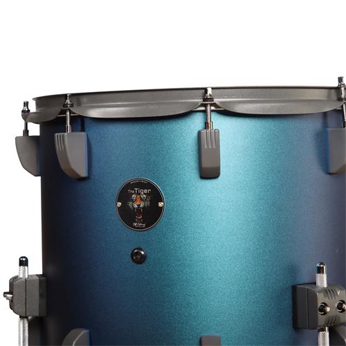 BATERIA ACUSTICA TIGER 180 5PCS/HARDWARE/PLATILLOS CAMALEON - DESC