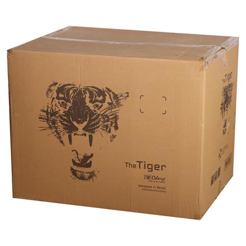 BATERIA ACUSTICA TIGER 180 5PCS/HARDWARE/PLATILLOS NEGRO MATE - DESC