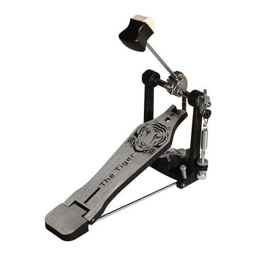 BATERIA ACUSTICA TIGER 180 5PCS/HARDWARE/PLATILLOS NEGRO MATE - DESC