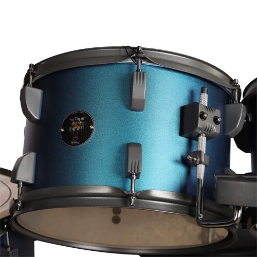 BATERIA ACUSTICA TIGER 220 5PCS/HARDWARE/PLATILLOS CAMALEON - DESC