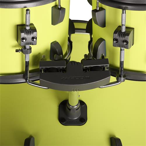 BATERIA ACUSTICA TIGER 220 5PCS/HARDWARE/PLATILLOS VERDE LIMON - DESC