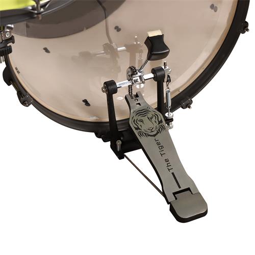 BATERIA ACUSTICA TIGER 220 5PCS/HARDWARE/PLATILLOS VERDE LIMON - DESC