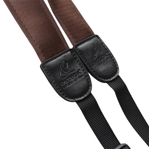 CORREA PARA UKULELE DE NYLON PARA CUELLO CAFE