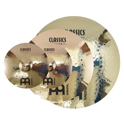 SET DE PLATILLOS CLASSIC CUSTOM MEDIUM HIHAT14_CRASH16_RIDE20 PULG.