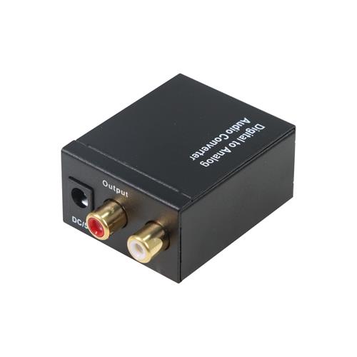 CONVERTIDOR ANALOGICA RCA A AUDIO DIGITAL OPTICAL - CLA