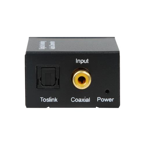 CONVERTIDOR ANALOGICA RCA A AUDIO DIGITAL OPTICAL - CLA