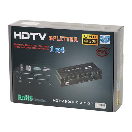 SPLITTER HDMI 4 VIAS 1.4V = FY1409FE