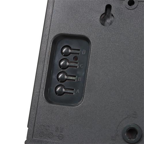 RELOJ DIGITAL DE PARED CON FECHA/TEMPERATURA