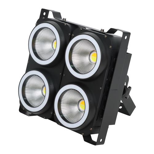 LUZ DE AUDIENCIA 4X100W COB + ARO LED