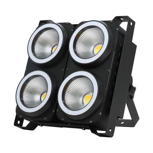 LUZ DE AUDIENCIA 4X100W COB + ARO LED