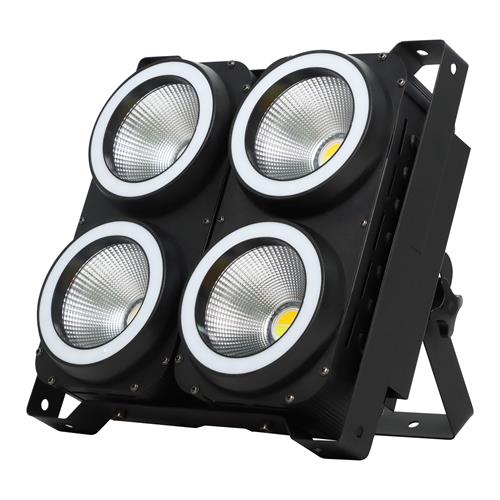 LUZ DE AUDIENCIA 4X100W COB + ARO LED