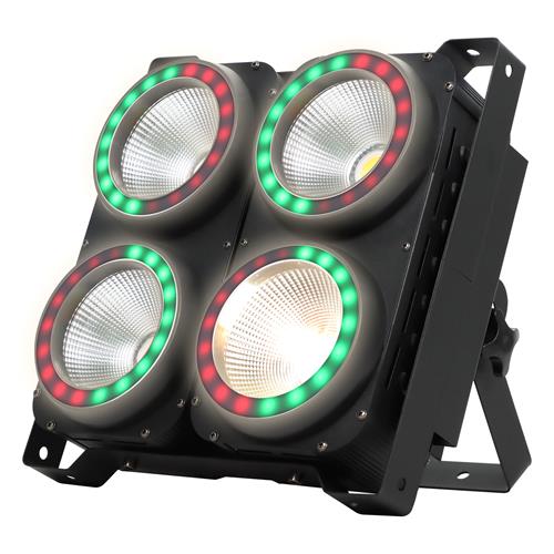 LUZ DE AUDIENCIA 4X100W COB + ARO LED