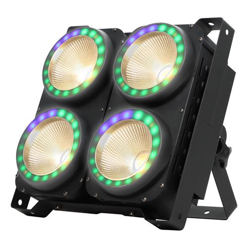 LUZ DE AUDIENCIA 4X100W COB + ARO LED